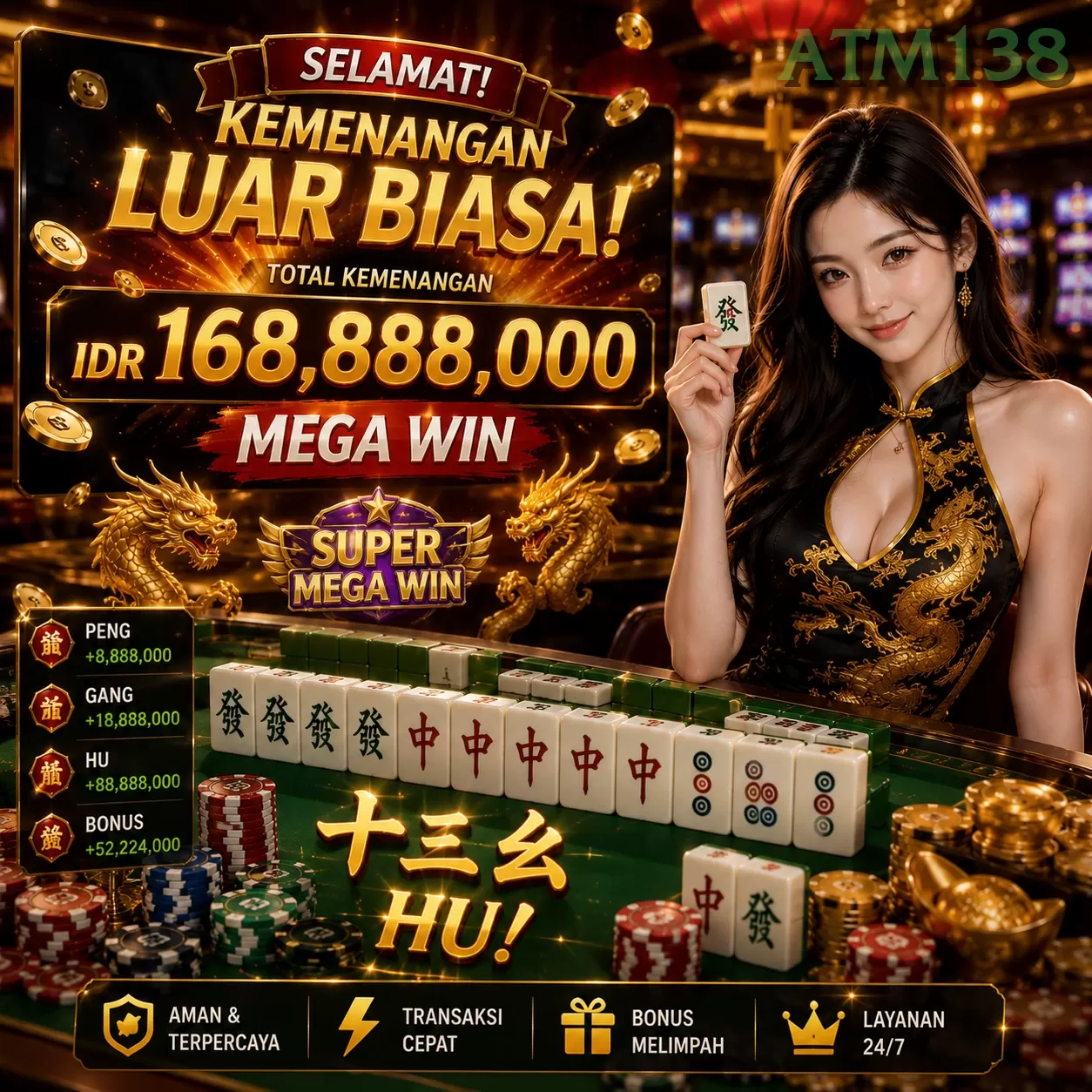 Login atm138 Sekarang Bonus Melimpah